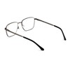 V.W.E. Men Full Titanium Large Wide Reading Glasses - Clear