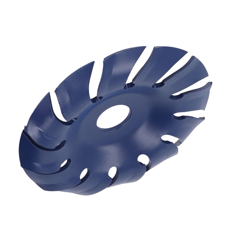 Angle Grinder Wheel Manganese Steel Dark Blue 0.9in Woodworking Grinding