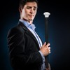 Nicky Bigs Novelties 44 Adjustable Plastic Tuxedo Costume Cane Hollow