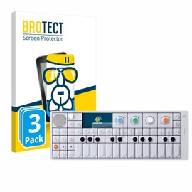 BROTECT Protective Glass for Teenage Engineering OP-1 Sampler & Controller (Pack of 3) Protective Film Tempered Glass [Extremely Scratch-Resistant 9H, Anti-Fingerprint, Ultra Transparent]