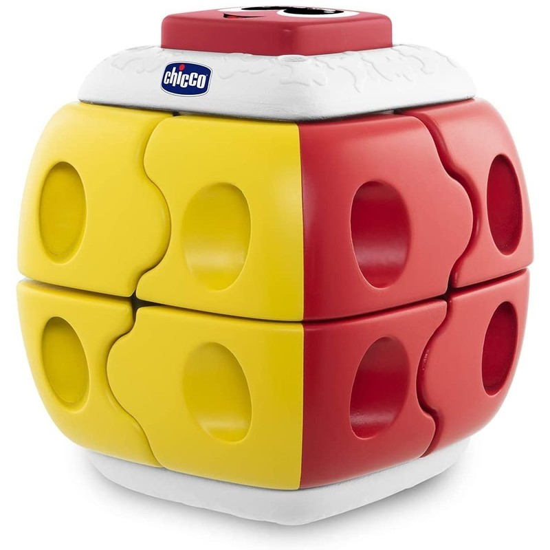 Chicco 2 in 1 Q-Bricks Plastic Cube Modular Toy Promotes