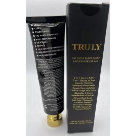 TRULY Beauty~ 24k Gold Black Soap 2 In 1 Luxury Butter Impurity Cleanser NEW