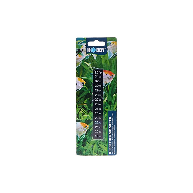 Hobby 60500 Klebethermometer für Aquarien