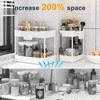 Sevenblue 2 Pack Under Sink Organizer, Under Bathroom Cabinet Organizer