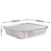 Aluminium Foil Trays with Lids - Large Tin Foil Containers