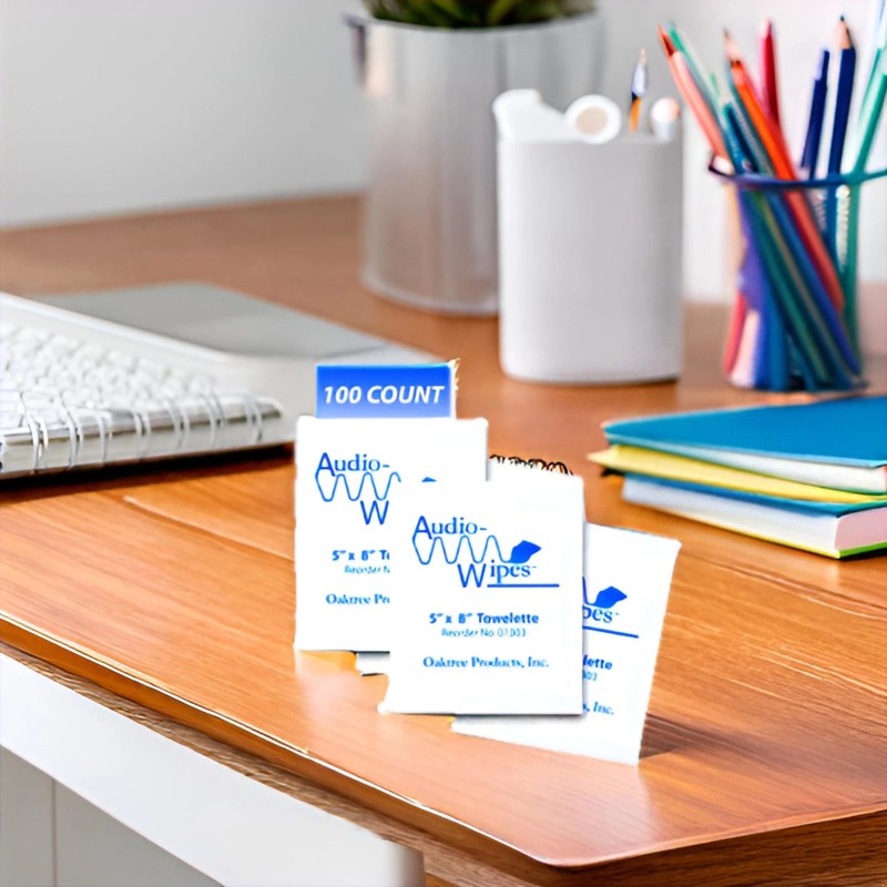 AUDIO - WIPES Alcohol Free Surface Cleaning Wipes 100 Count