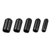 uxcell 100pcs Round Rubber End Caps Protective Caps 3mm 4mm