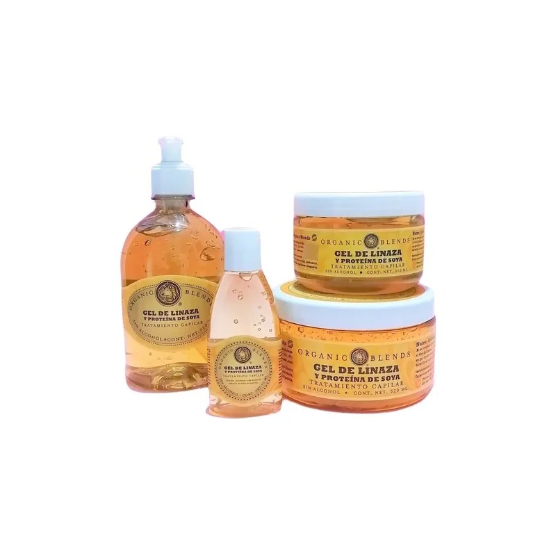 Gel De Linaza Y Proteína De Soya Organic Blends 75