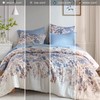 Madison Park Essentials Twin Comforter Set with Sheets, Floral Bed