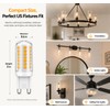 Momolumen G9 LED Light Bulbs 5W 50W Halogen Equivalent, Non-Dimmable