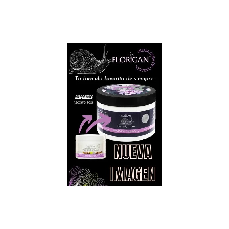 Baba De Caracol Crema 1lt. Y Crema 350grs. Set Florigan