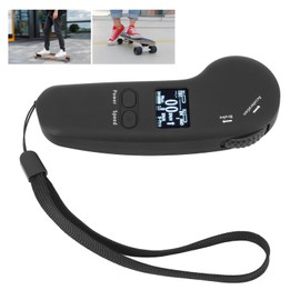 Skateboard Remote Control, 2.4GHz ABS LED Screen Skateboard Remote Control Receiver for Electric Skateboard