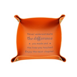 Retirement Gifts for Men Valet Tray for Men Retirement Gifts for Husband Dad Teacher Retirement Gifts for Men Christmas Farewell Gifts for Coworkers 2024 Retirement Gifts Stocking Stuffers for Men