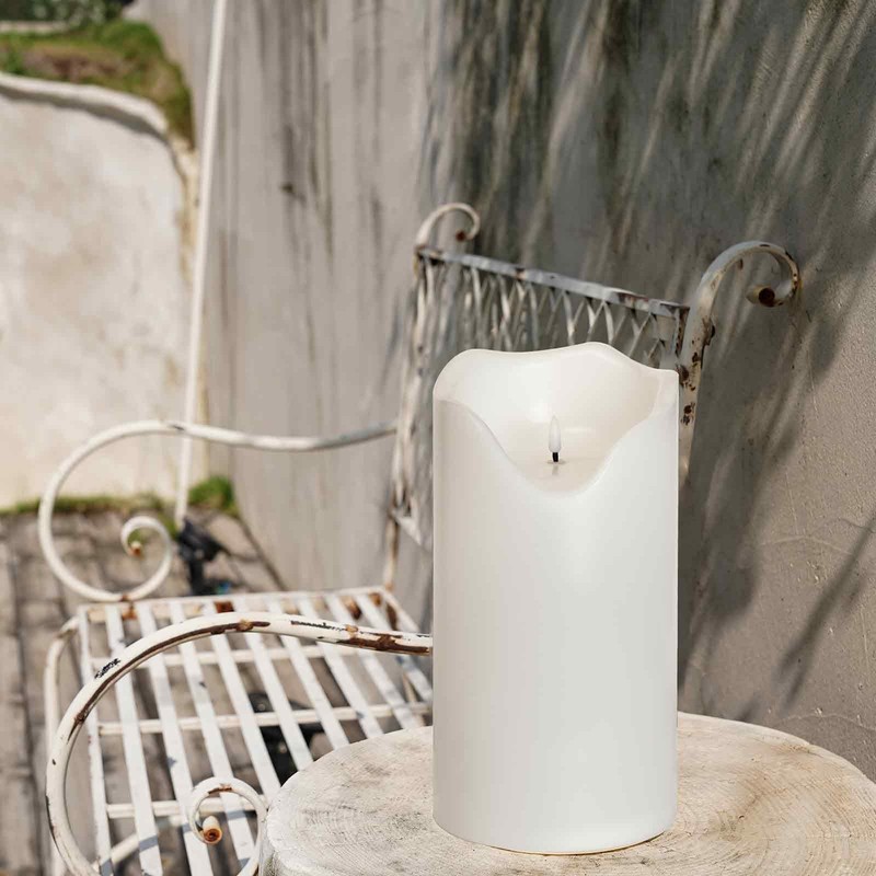 Homemory 6" x 12" Extra Large Outdoor Waterproof Candle with