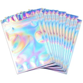 Compact Durable Smell-Resistant Plastic Bags (5x7 In.) Convenient Reusable and Secure Resealable Storage of Household Items and Food | 50 Count