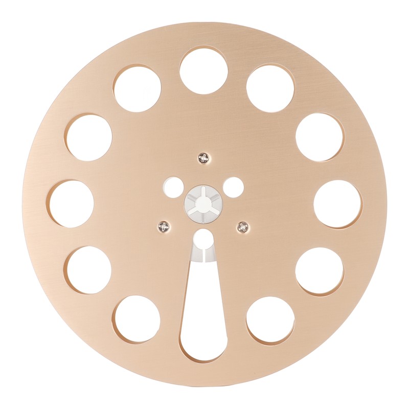 1/4 7 Inch Empty Tape Reel 11 Holes Universal Aluminum