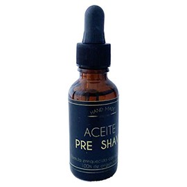 ACEITE PRE-SHAVE para antes de afeitar Growth Beard, facilita el afeitado ofrece protección a la piel, ingredientes naturales. Aceite Barba y bigote. 