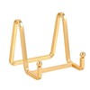 Plate Holder Easel Display Stand - 3 inch Metal Plate