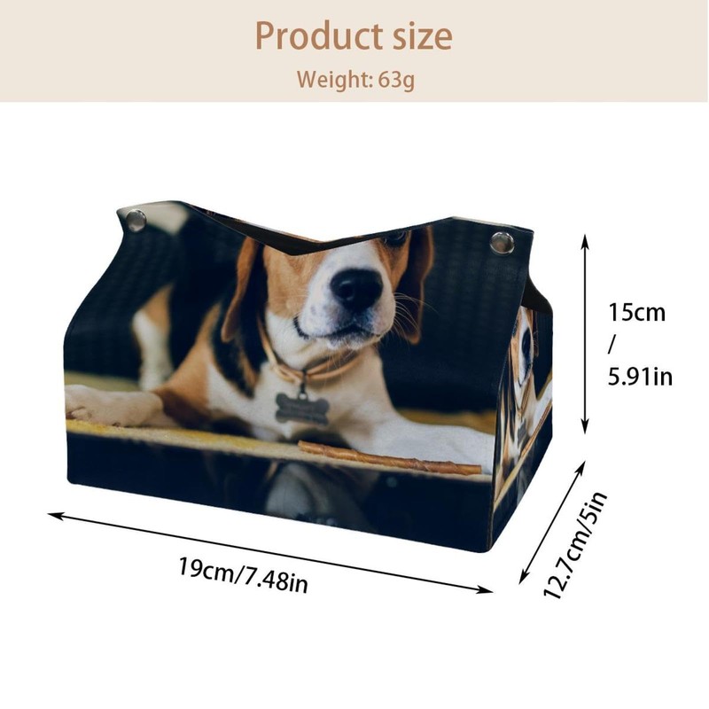 2 Pack Tissue Box Cover Holder, Beautiful Tulip Floral Sunset