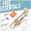 Mendini By Cecilio Bb Standard Trumpet Set for Beginners -