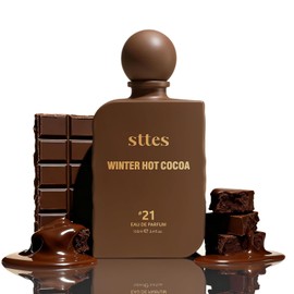 Sttes Perfume #21 for Women – Winter Hot Cocoa Eau de Parfum, Warm Cocoa, The Exact Sweetness You Remember:Hot Milk & Soft Vanilla Scent, Long-Lasting Sweet Gourmand Fragrance, 100ml