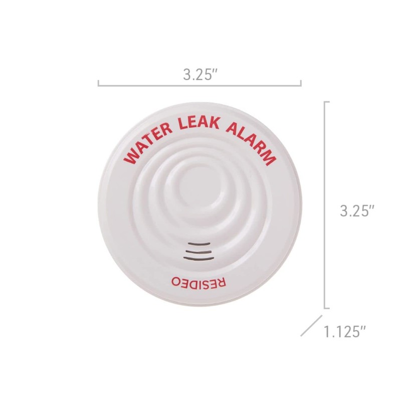 Resideo RWD21 Reusable Water Leak Alarm,White
