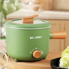 Electric Pot, Portable Non-stick Pot with Handle, Kitchen Accessories Suitable for Cooking Italian Pasta, Noodles, Beef, Rice, Kitchen Cooking Supplies, Back To School Supplies, Summer for Gift, Summer Essentials