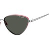 Polaroid Women's Sunglasses, Multicoloured (Silverred)