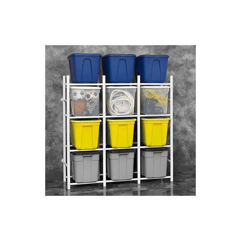 PROSLAT Bin Warehouse Rack - 12 Totes Compact