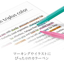 Staedtler 323 – 73 Orange Felt Tip Pen – Coloured, Pens 1 mm Orange (Orange)