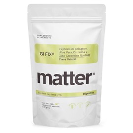 MATTER SMART NUTRIENTS Gi-Fix - Extractos Herbales en Polvo, Bienestar Digestivo y Equilibrio Natural - Polvo Sabor fresa - Bolsa con 740 gr