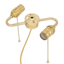 B&P Lamp® 2-Light Cluster Body W/Pull Chain Sockets - Wired