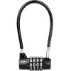 NBYT 4 Digit Cable Combination Padlock with Long Shackle -