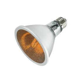 REPTI ZOO Reptile Basking Heat Lamp Bulb, 100W Splashproof Energy Saving Deep Heater Non-Luminous Carbon Infrared Heat Bulb for Reptile Amphibians