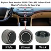Volume Knob 39103-TA0-A31 Compatible with Honda 2008-2013 Accord ABS Automobile
