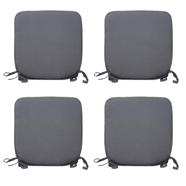 CB CASABELLA 6 Removable Elegant Chair Pads Seat Pads for