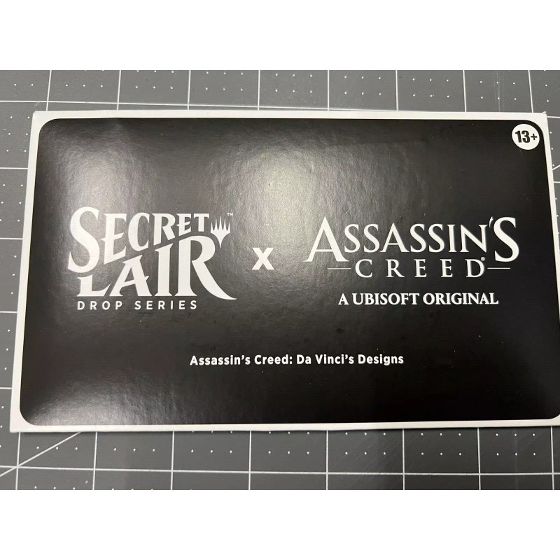 Secret Lair x Assassin’s Creed: Da Vinci’s Designs SLD MTG