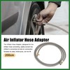 Motoforti 200cm 79" Car Tire Air Inflator Hose Adapter Quick