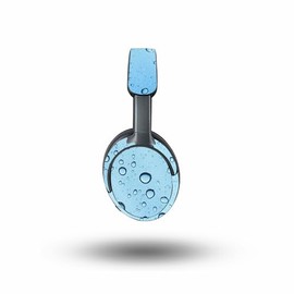 MightySkins Glossy Glitter Skin Compatible with Bose QuietComfort Ultra - Rainy Day | Protective, Durable High-Gloss Glitter Finish | Easy to Apply, Remove, and Change Styles