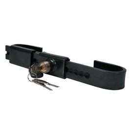 Mytee Products Steel Cargo Door Lock/Shipping Container Lock w/ 3 Keys per Bar, Range 11-1/4" - 17-3/4", for Trailers, semi-Trailers, containers.