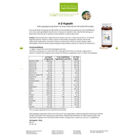 Sanct Bernhard A-Z Capsules Multivitamin and Mineral (150 Kps)