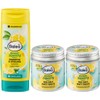 Balea 3er-Set LEMON SQEEZY Haarpflege: TWINPACK SHAMPOO & SPÜLUNG für