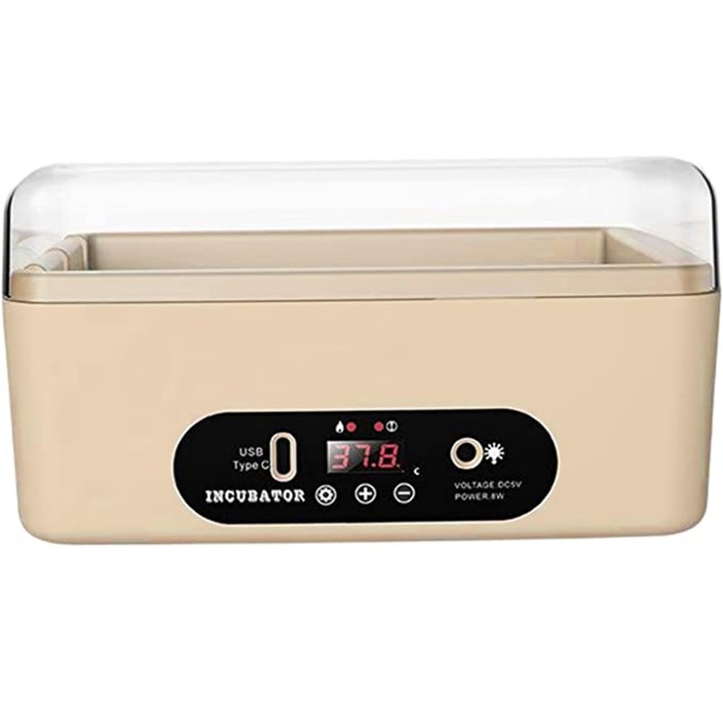 Chicken Egg Incubator, Automatic Egg Hatching Incubator, 4-6 Mini Digital