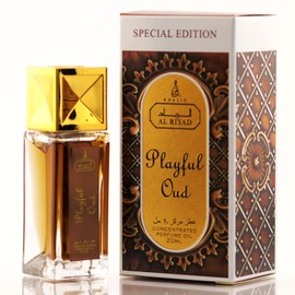 PLAYFUL OUD by ALRIYAD 20ML Unisex Oriental Woody Perfume Oil Roll-On. Honeymoon Essentials. Travel Size Toiletries & Purse Necessities For Women