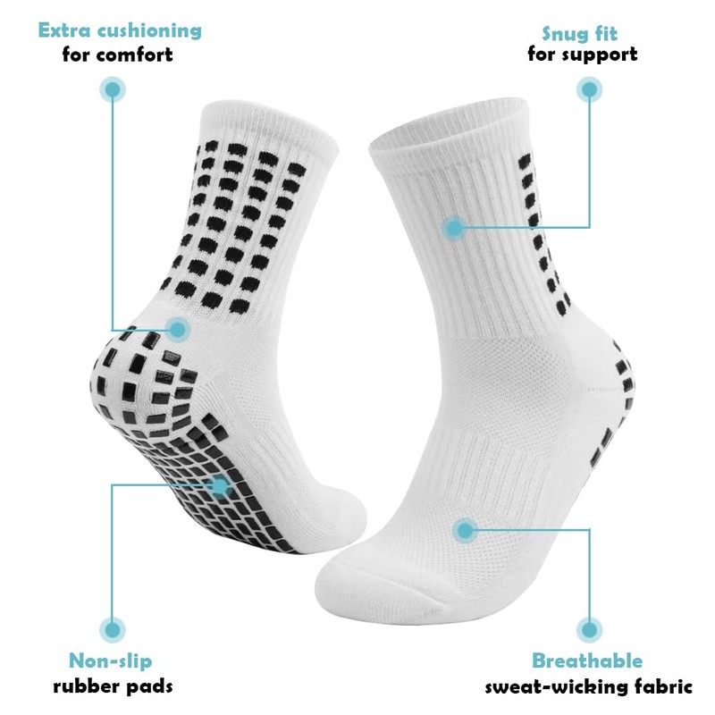 Soccer Training Mat with Video Guide & Grip Socks -