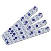 Double-Sided Nail File Emery Board Set 4 Pack - Celebration