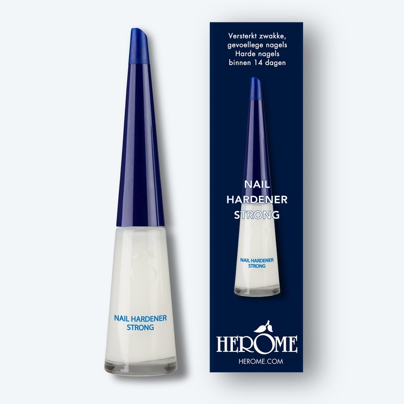 Herome Nail Hardener Strong - 10ml - Nail Strengthener -