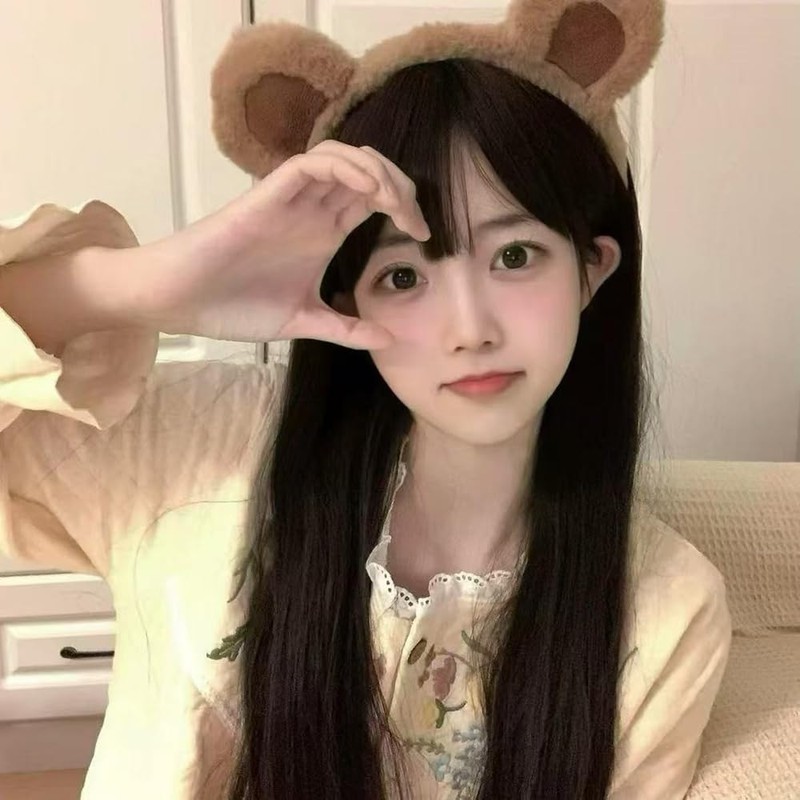 GOODCHI Bear Headband, Bear Ears, Hairpin, Beast Ears, Mimi, Cute,
