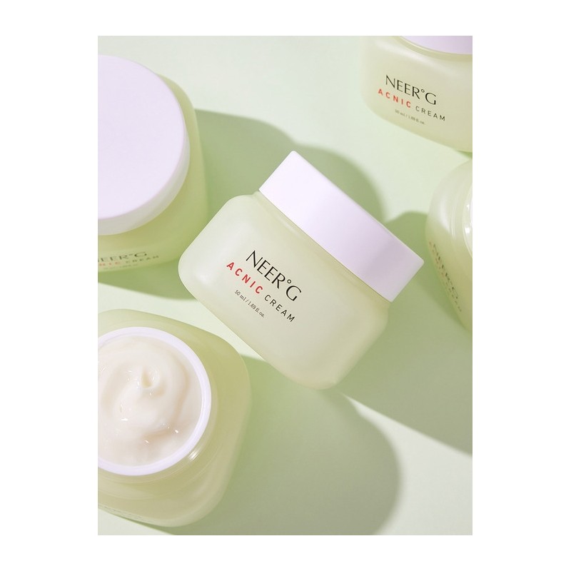Acnic Cream 50ml + Acnic Cleansing Foam 15ml / 아크닉