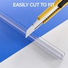 Yecaye 3 Pack Shower Door Seal,Shower Door Sweep,Frameless Glass Seal